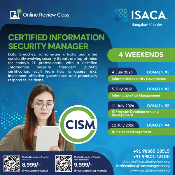 CISM Training 2026